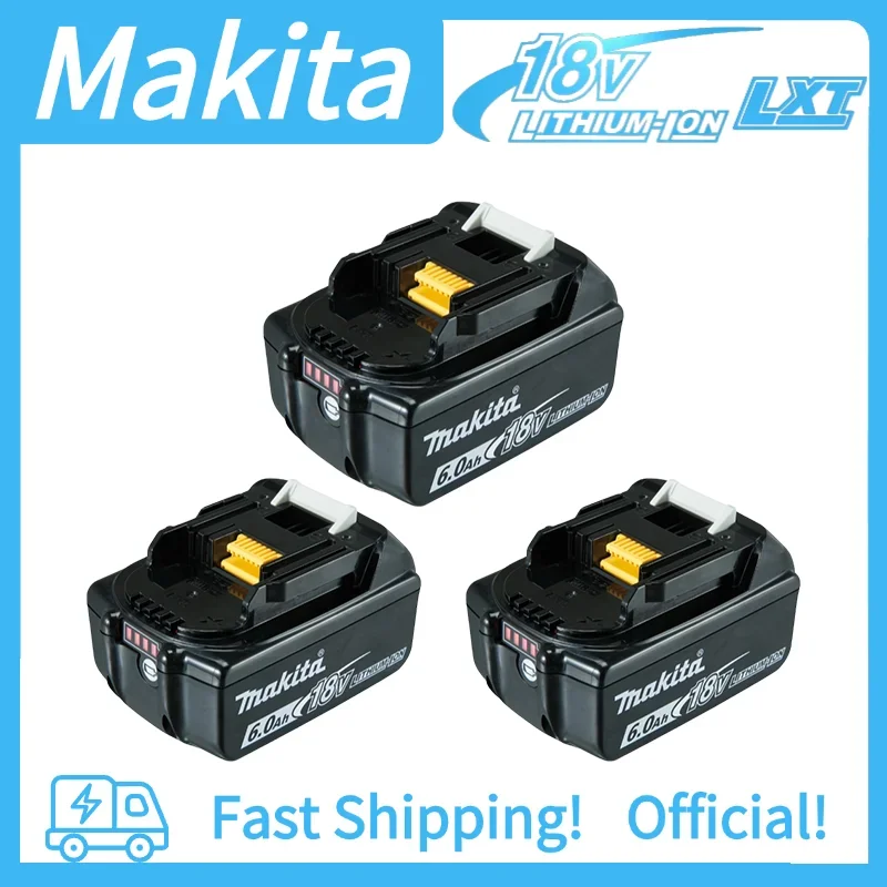

No Memory Effect Lithium Makita 18V Battery,Smart Batterie Makita,Charge Anytime Without Reducing Capacity, Flexible Charging