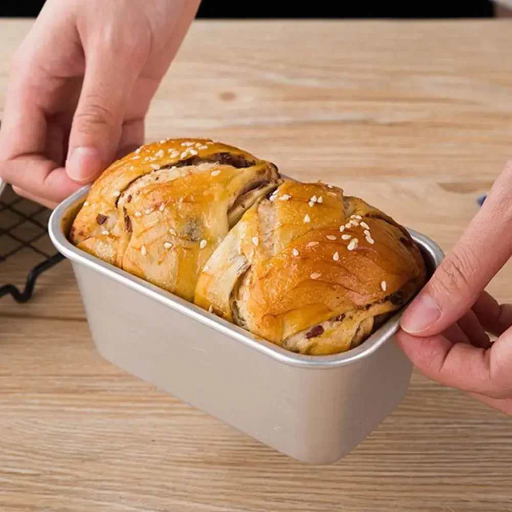 Rectangular Bread Mold Carbon Steel Non-Stick Cake Pan Mini Toast Mold Cake Baking Tray Loaf Pan Kitchen Baking Tools Bakeware view 3