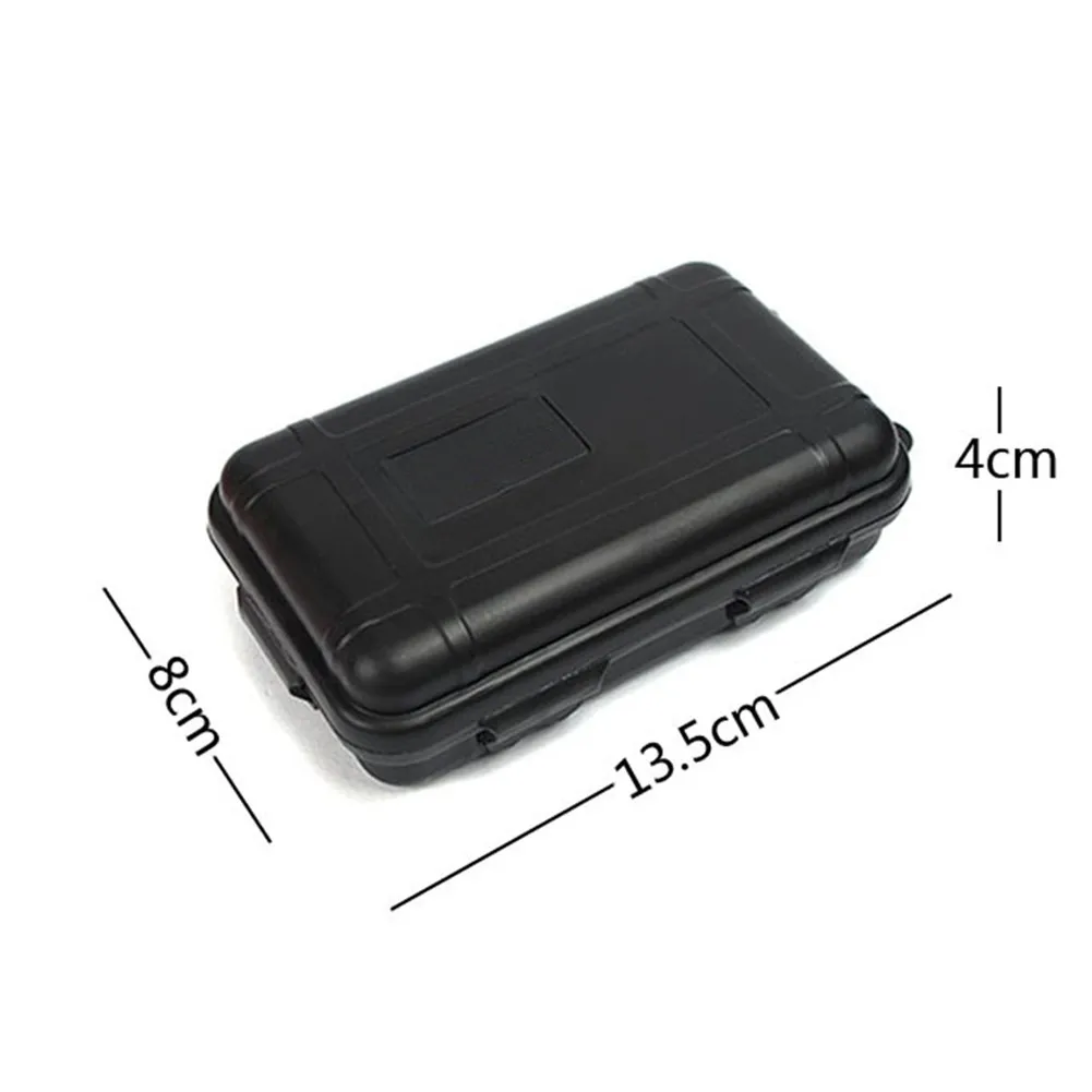 Case For Outdoor Survival Box Box Storage Swimming Tools Travel 135x80x40mm Airtight Waterproof Camping Fishing