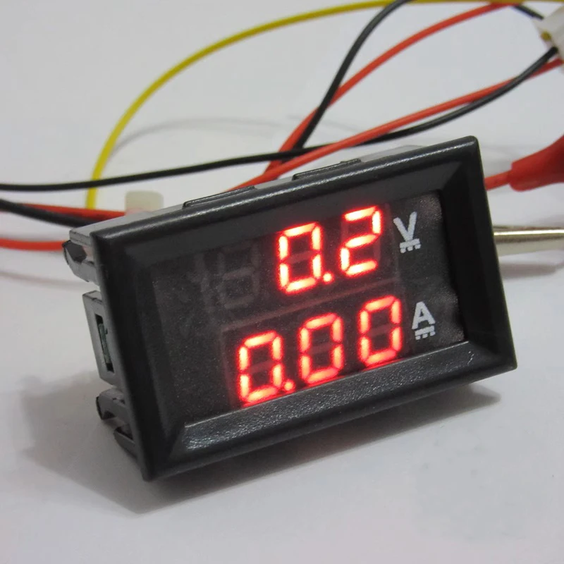 Mini 0.28inch  LED Digital Voltmeter Ammeter DC 100V 50A 100A Volt Ampere Meter Amperemeter Voltage Indicator Tester  with shunt