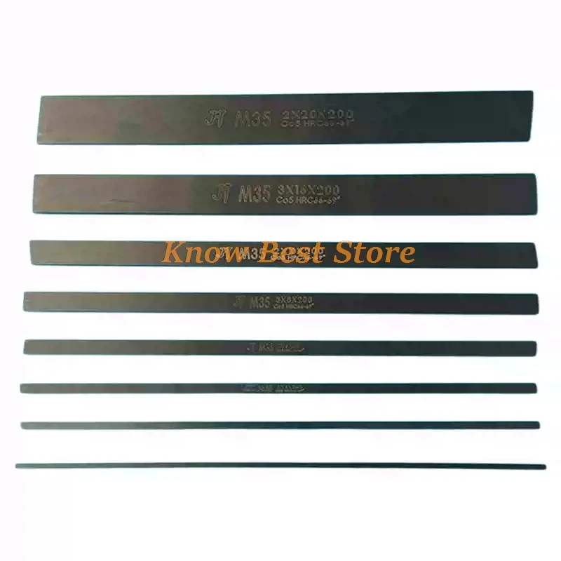 Super Hard CNC Lathe HSS Square Cutting Tool Bits Bar 3mm x 3mm x 200mm High Speed Steel Boring Bar Fly Cutter