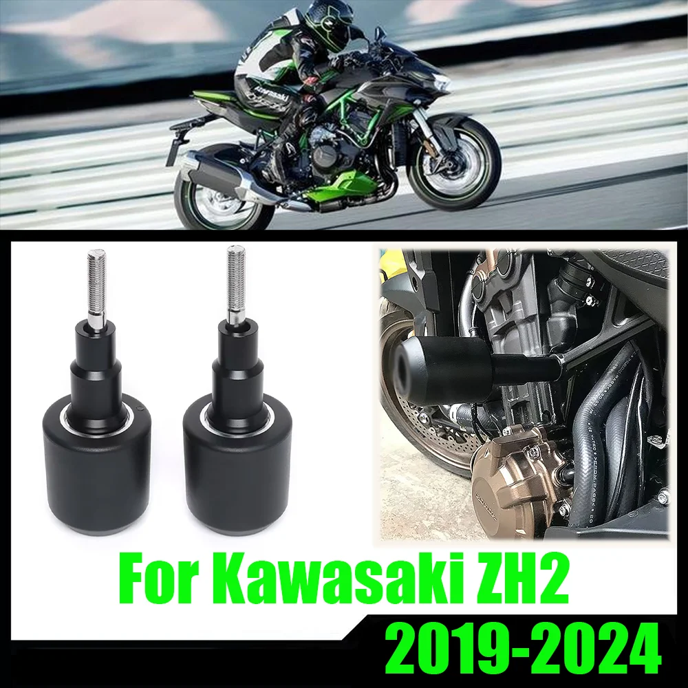

For Kawasaki ZH2 ZH 2 2019-2024 Motorcycle Falling Protection Frame Slider Fairing Guard Anti Crash Pad Protector