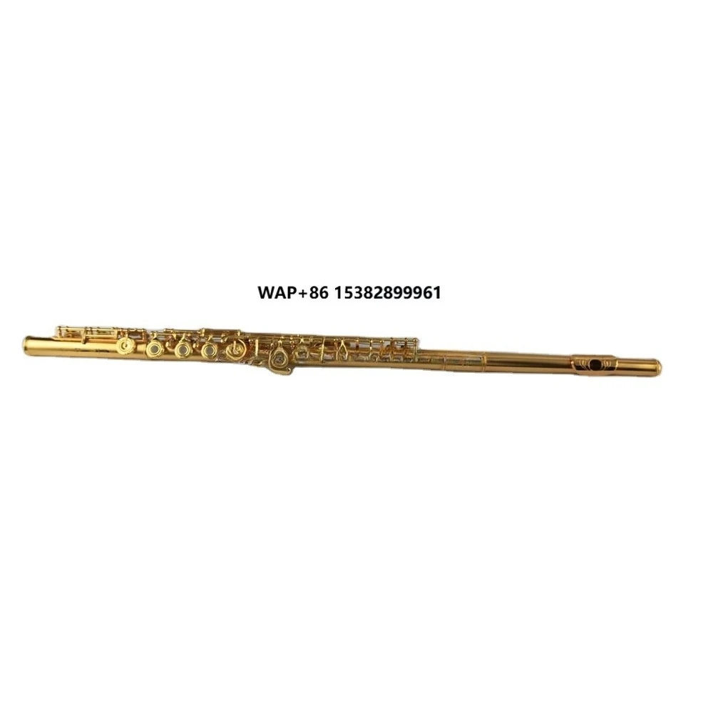 

Gold Plated Flute Good Quality High Grade Musical Instruments