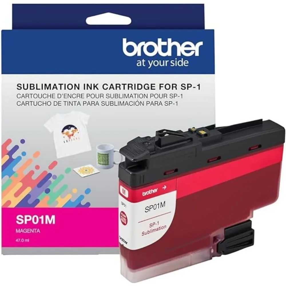 Sublimação Ink Cartridge Set, Impressora com Artmega Bundle com e 4 cores, 6 itens