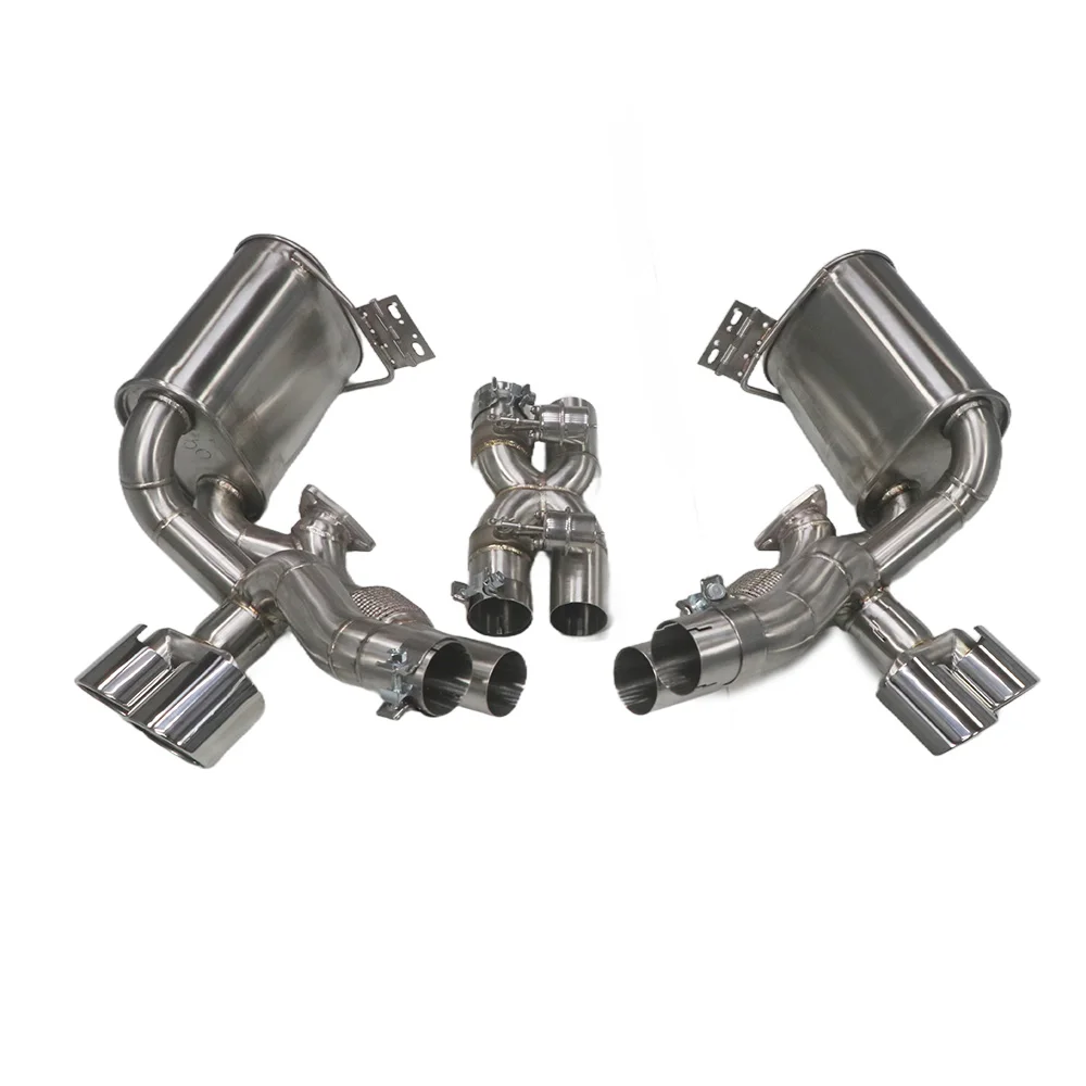 

Выхлопные трубы Performance 89 мм для 997.2 2008-2011 911 3.6L 3.8L, новые, с клапанной системой Valvetronic, из нержавеющей стали 304