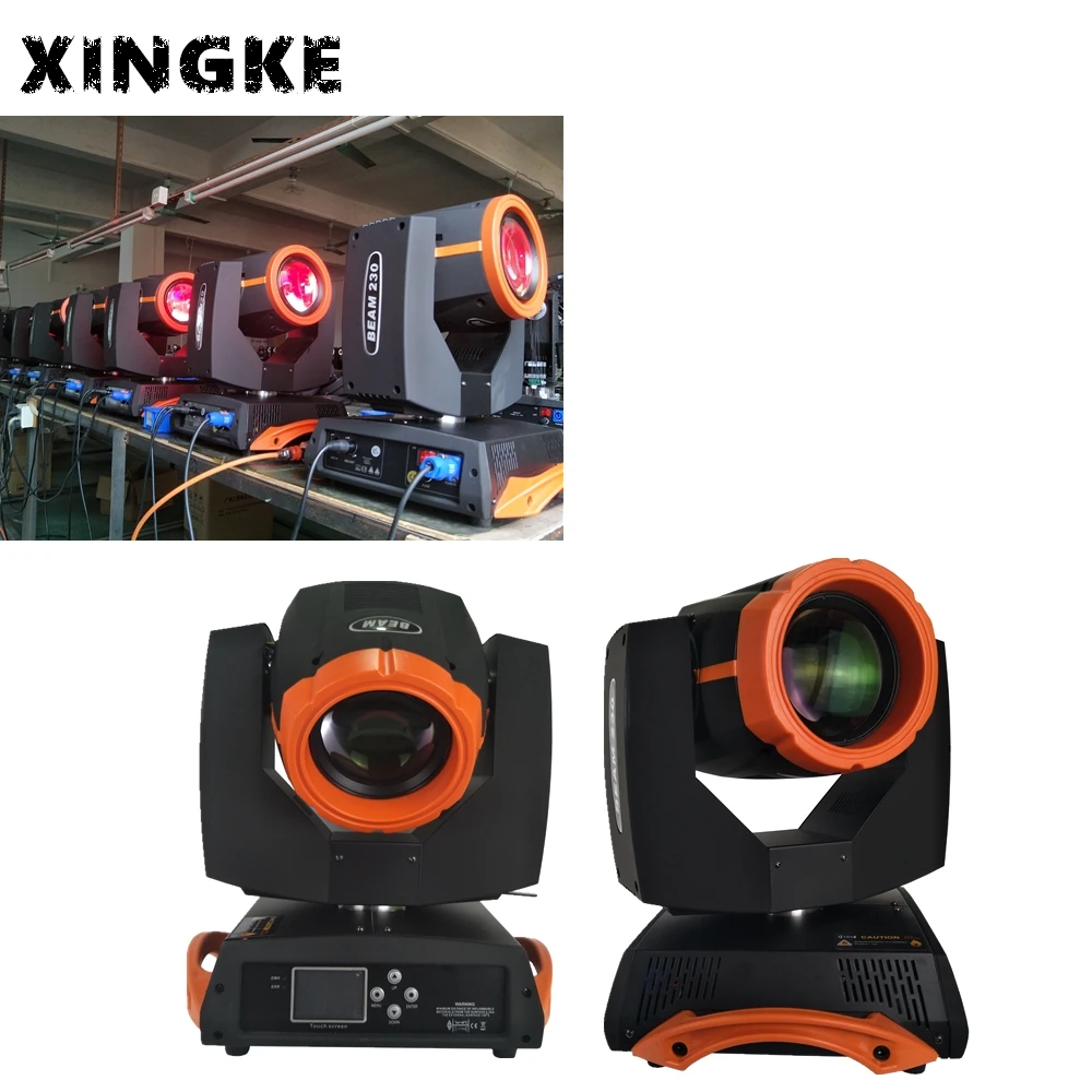 

4Pcs/Lot High power sharpy led moving head lights spot 230w 7r beam wedding concert stage moving head light