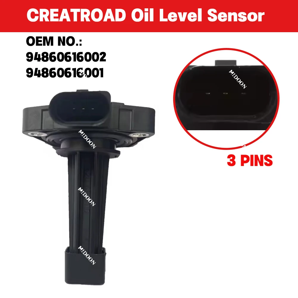 

A22F-Car Engine Oil Level Sensor 94860616002,94860616001 For PORSCHE Cayenne 2011-2018,Panamera 2010-2016