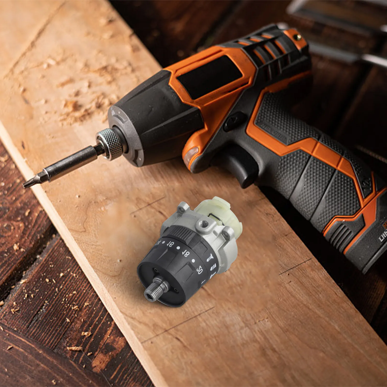 

103mm Lithium Drill Gearbox Compact Heavy Duty Design Drill Reinforced Polymer Components Sealed Bearings Design