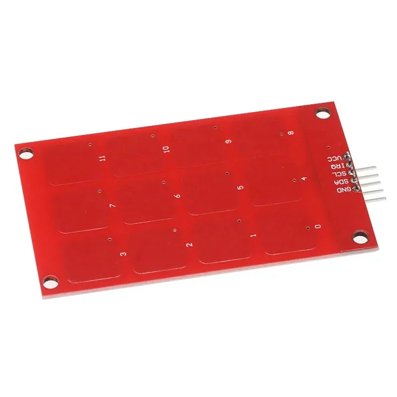 MPR121 Capacitive Touch Keypad Shield module sensitive key keyboard 3.3V Logic For arduino