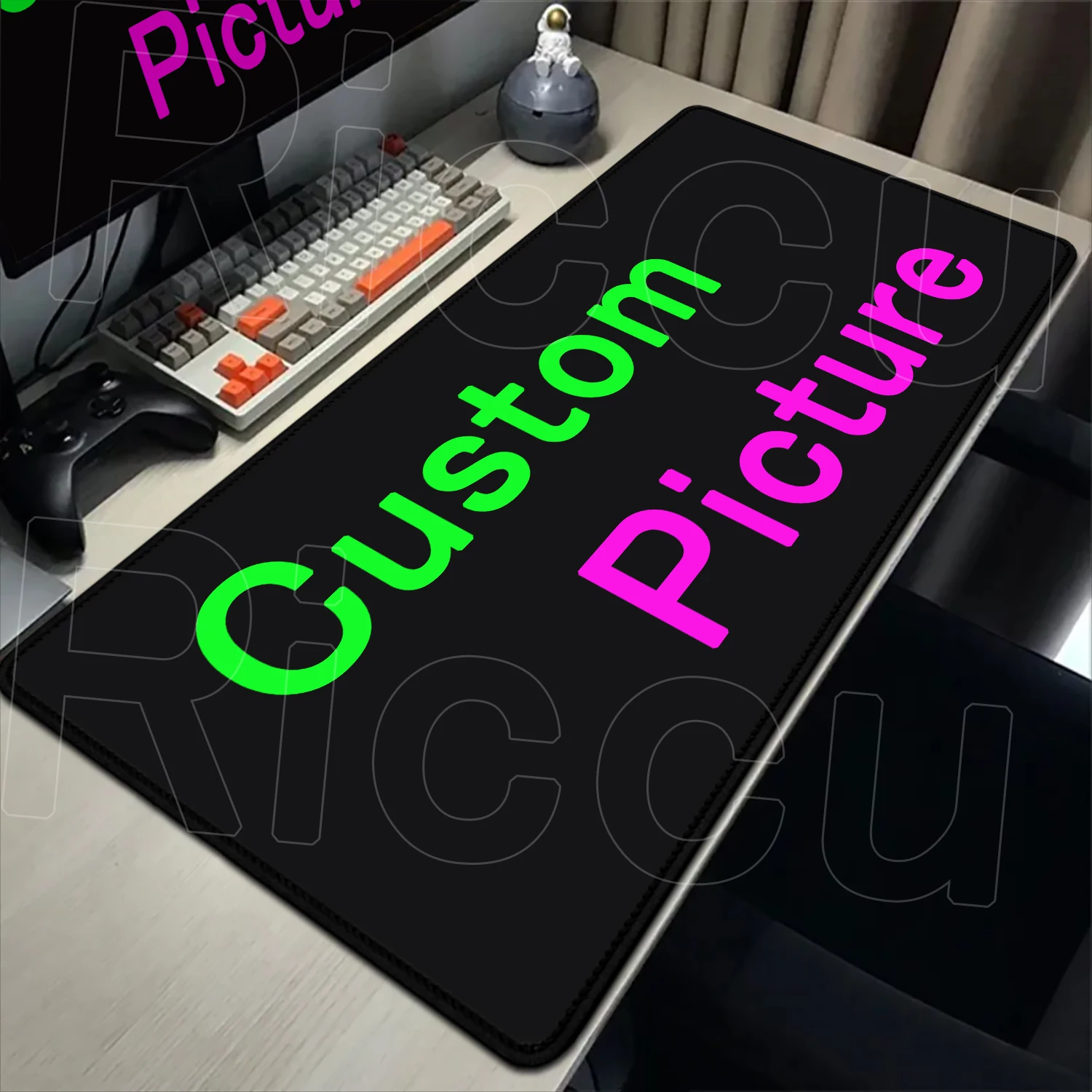 

HD Printing Custom Image Gaming Mousepad 800x300mm Custom Playmat 900x400mm Diy My Own Image Custom Mouse Pad Personalized Gifts