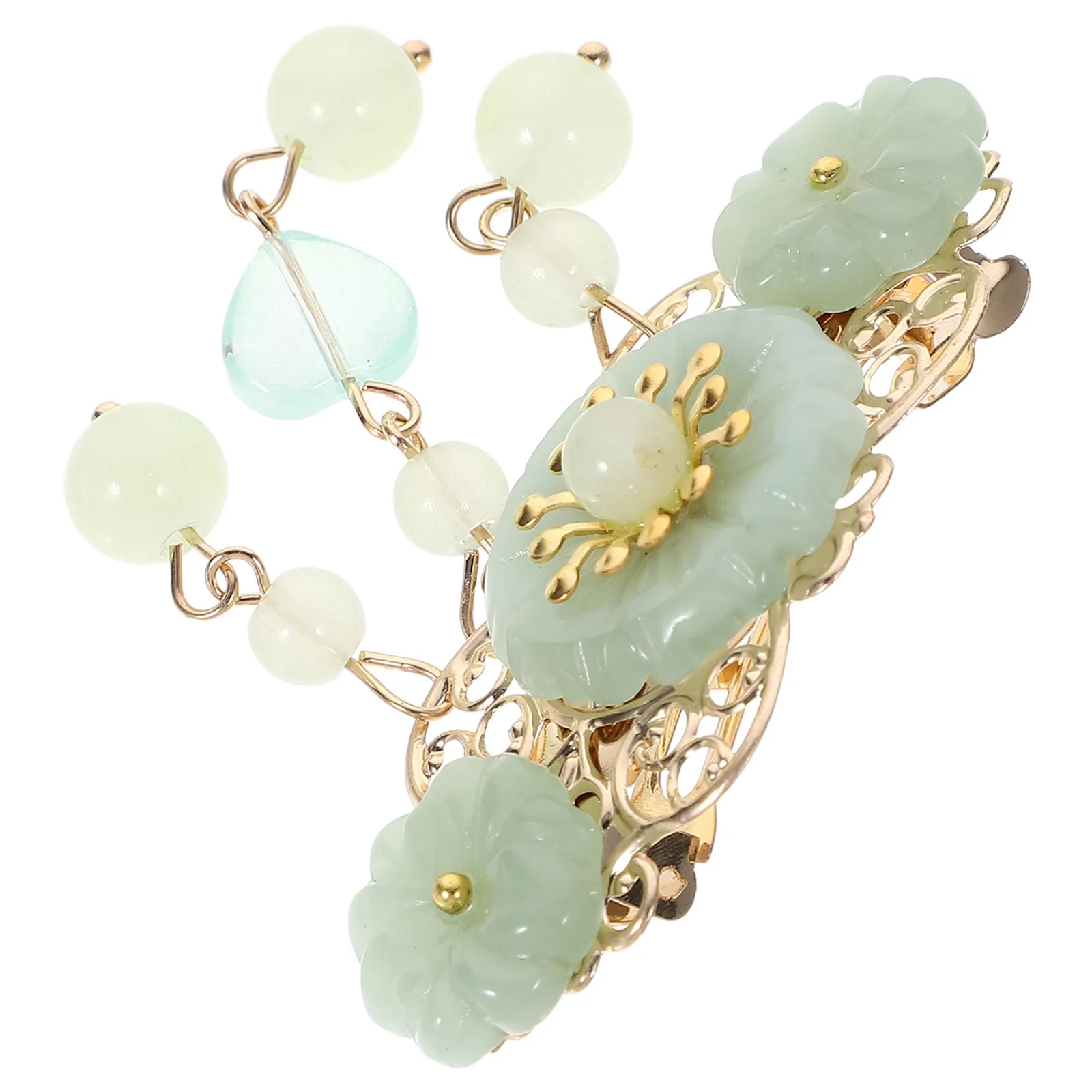 

1Pcs Elegant Hair Bang Clamp Stylish Hair Clip for Women Retro Barrette Strong Hold Lightweight Comfortable Chic Headdress