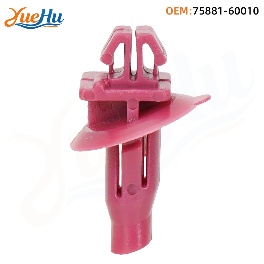 

YUEHU 50PCS Car Exterior Side Body Moulding Trim Clips Compatible With Toyota Land Cruiser Prado 75881-60010