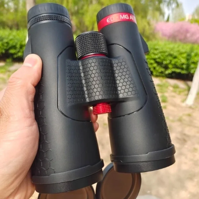 High Magnification HD ED Binoculars Professional Grade Low Light Night Vision Outdoor Telescope with Filter