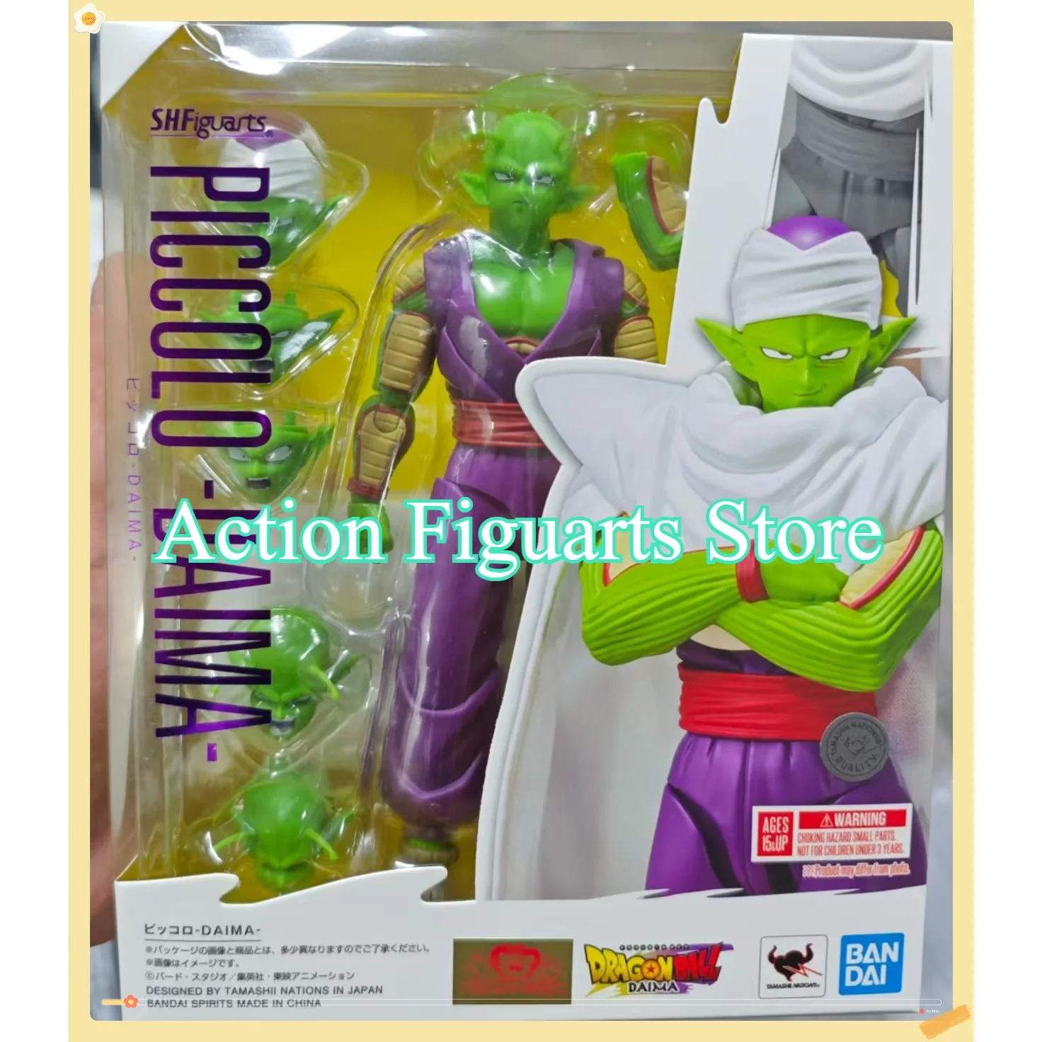 Auf Lager BANDAI Dragon Ball DAIMA S.H.Figuarts SHF Piccolo Action Figur Modell Spielzeug