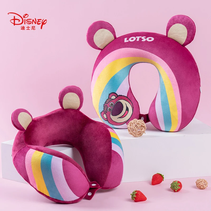 Genuine Authorized Disney Cartoon Lotz-oh'-hukin' Bill/mikiwu Type Pillow Lunch Break Gaming Neck Travel Essential Neck Pillow