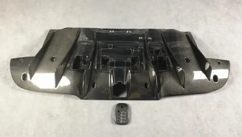 

For Ferrari 488 2015+ Real Carbon Fiber Front Bumper Lip Rear Diffuser Spoiler Trunk Side Skirt Cover Body Kit