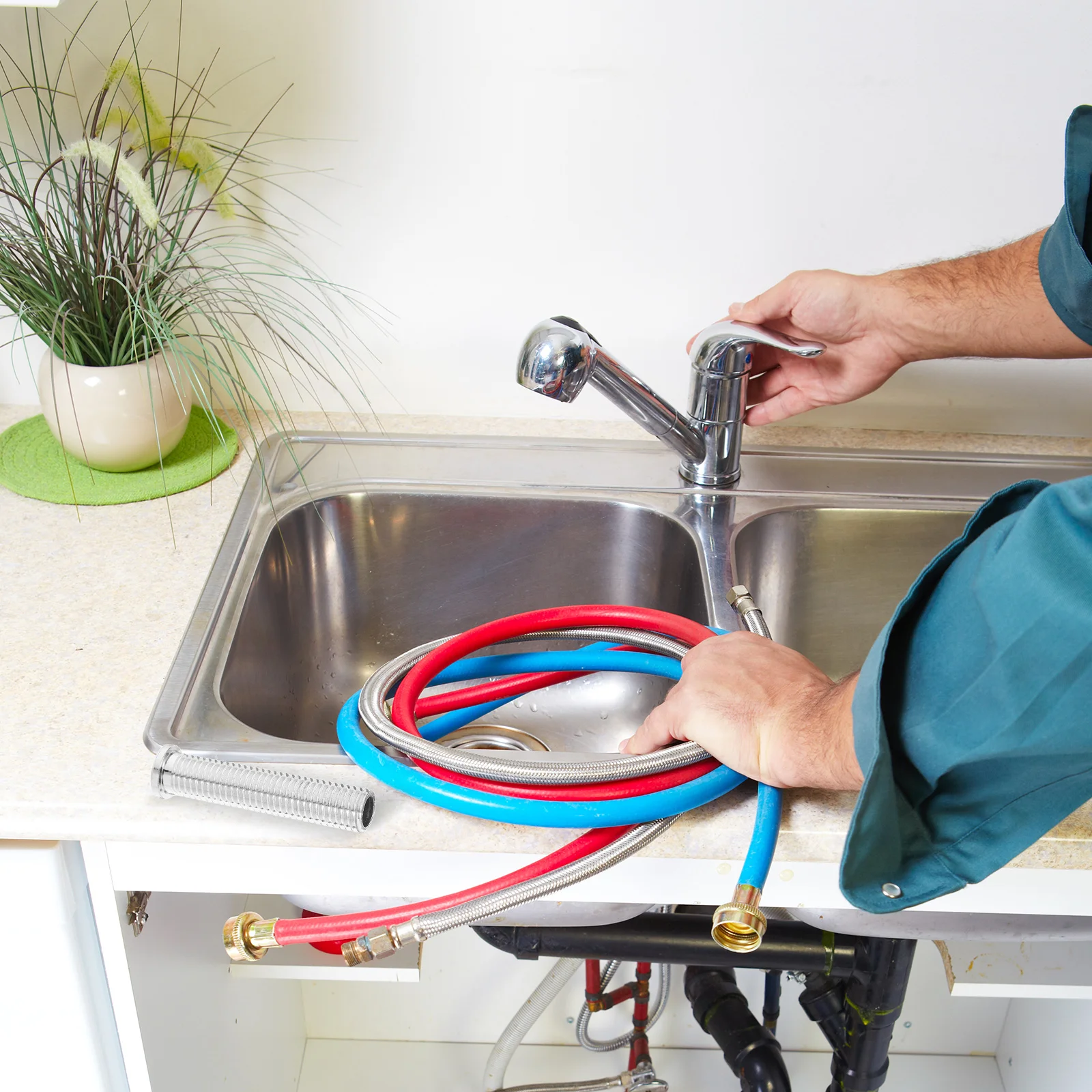 Długa śruba Sitko do zlewu Wydłuż śruby do zlewów