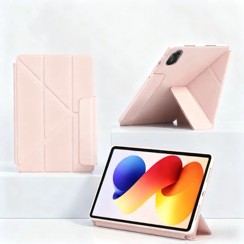 

For Lenovo Idea Tab Pro 12.7 Case Smart Fold PU Leather Stand Magnetic Cover for Xiaoxin Pad Pro 12.7 2025 Case Tb375fc Tb373fu