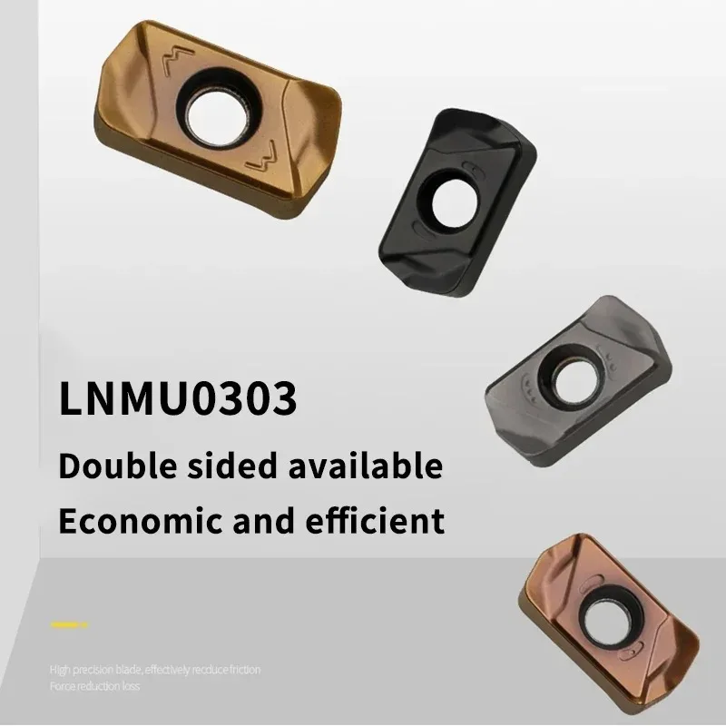 EXN03R fast feed open rough face milling cutter disc through double face LNMU0303ZER fast feed milling cutter insert face mill - Image 6