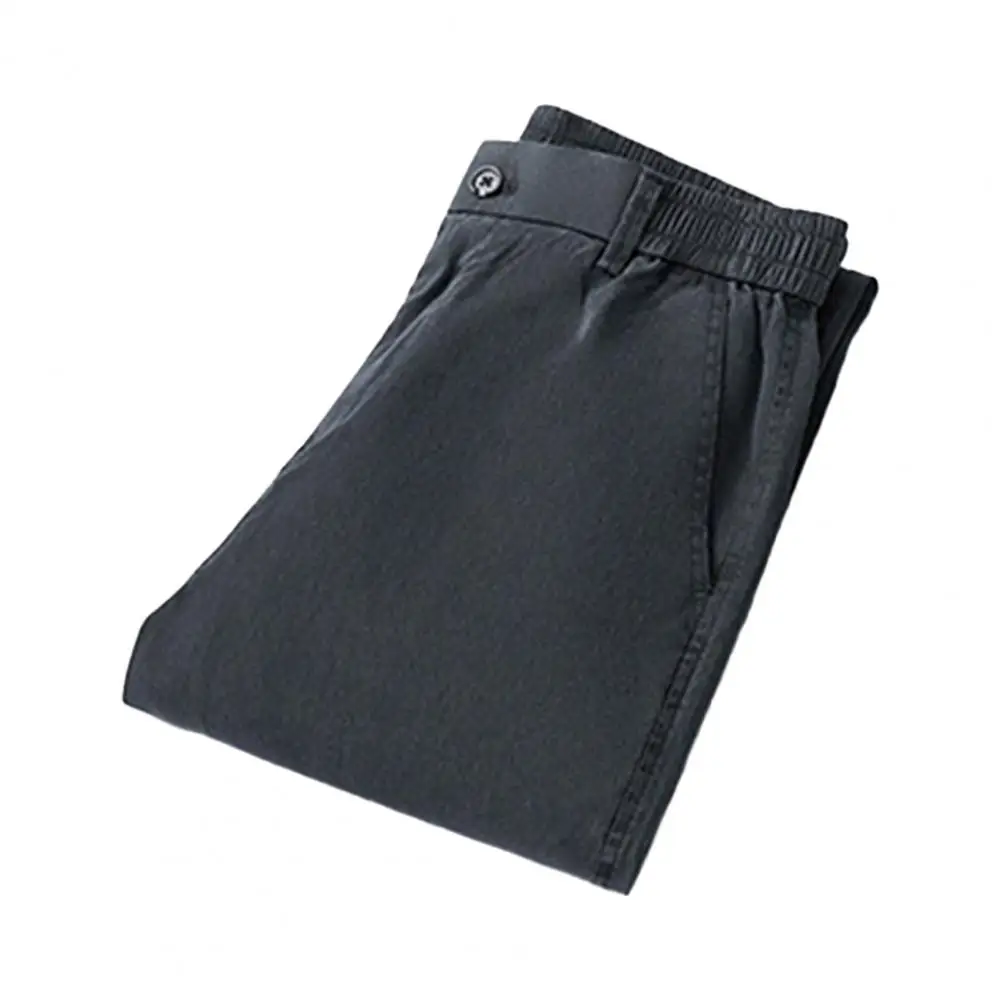 FJCool-Pantalon Cargo à Jambes Larges et artificiel astique pour Homme, Vêtement à vaccage Rapide avec Poches, Grande Taille, 03