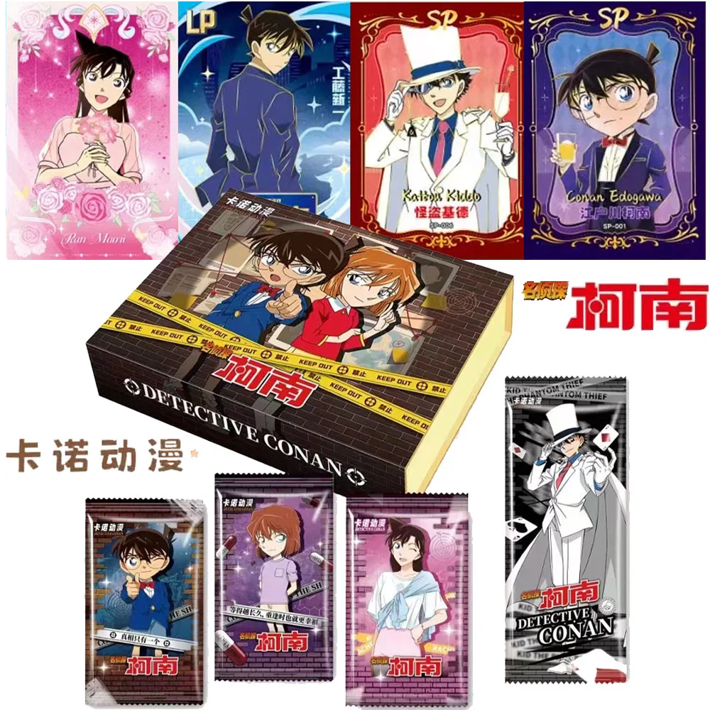 wholesale Kano Anime Detective Conan card Card Rare Conan Edogawa Mouri Ran Anime Character Collector's Cards Kids Toys Gifts