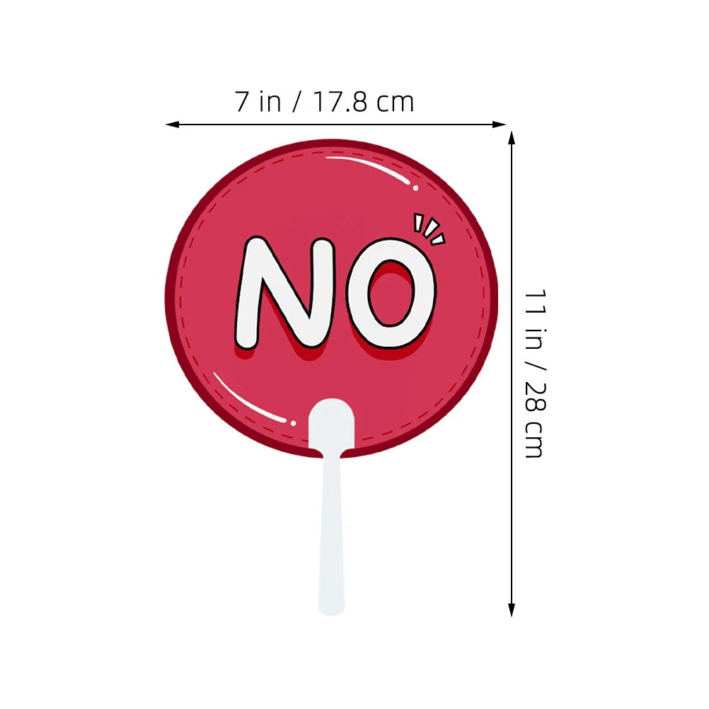 10 Stück Ja oder Nein Paddel Kunststoff Klassenzimmer Reaktionsbretter True False Abstimmung Spiel Paddel Student Feedback Tools Lehrmittel