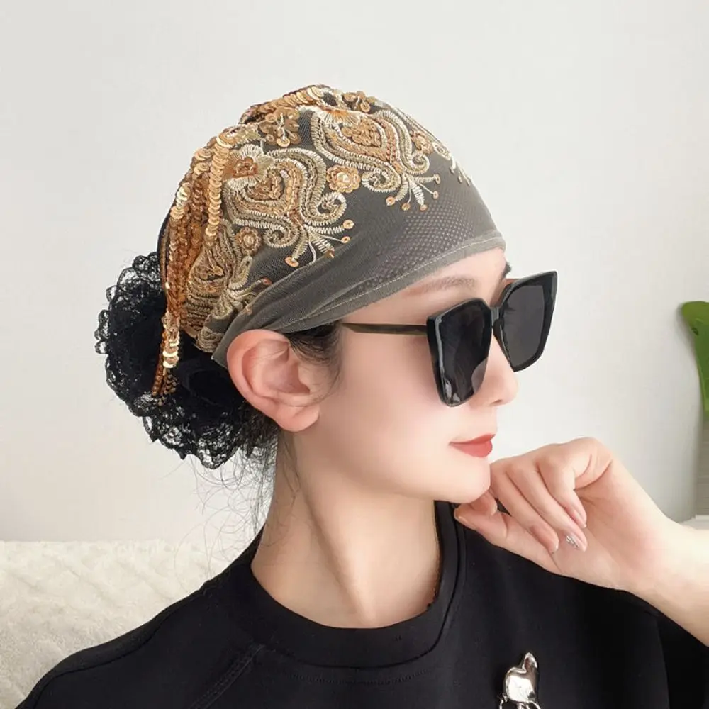 Summer Flowers Hui Citizenship Baotou Hat Muslim Women Manic Mother Hair Closer Spring Prayer Hat