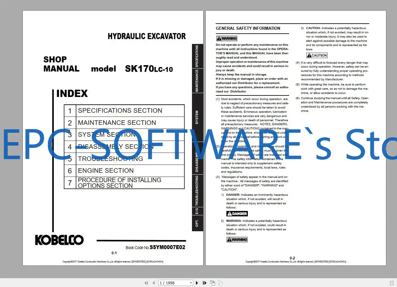 

EPC-SOFTWARE KOBELCO SHOP РУЧНАЯ — УПРАВЛЕНИЕ СЛУЖДЫ ПОЛНЫЙ PDF 55 ГБ 2022