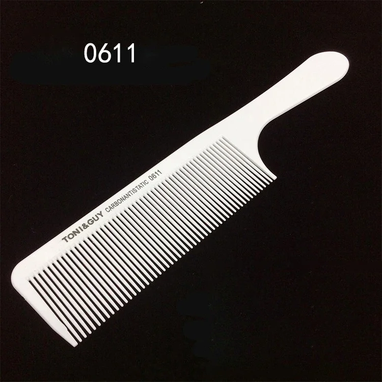 Professionelle Haar Schneiden Kamm Anti-statische Flach Kopf Cutter Kamm Breite Zahn Haarschnitt Pinsel Salon Barber Haar Clipper Zubehör