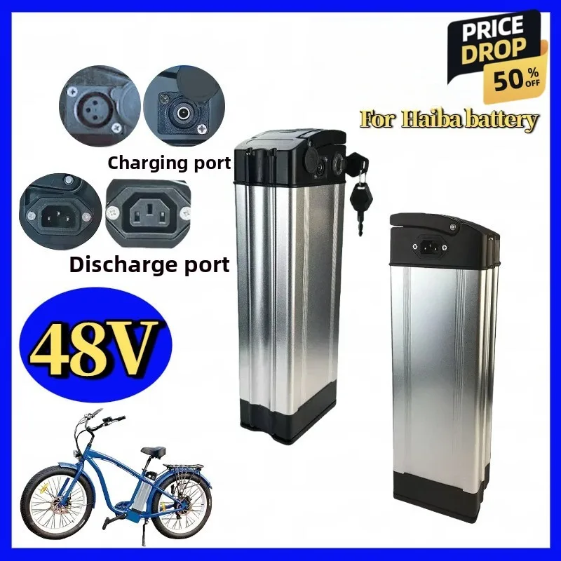 In Stock Bestselling 48V Rechargeable Battery with Built-in BMS, Suitable for Folding Food Delivery E-Bikes