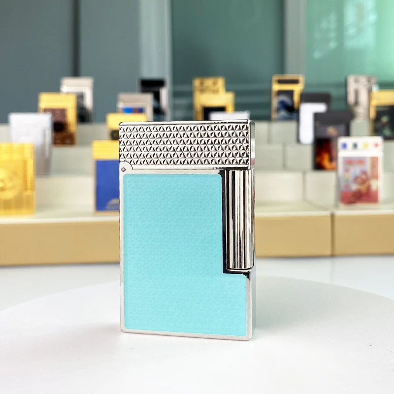 

Langsheng Lighter Pure Copper Customized Gift for Boyfriend High end Steel Sound Grinding Wheel Vintage Genuine Inflatable Light