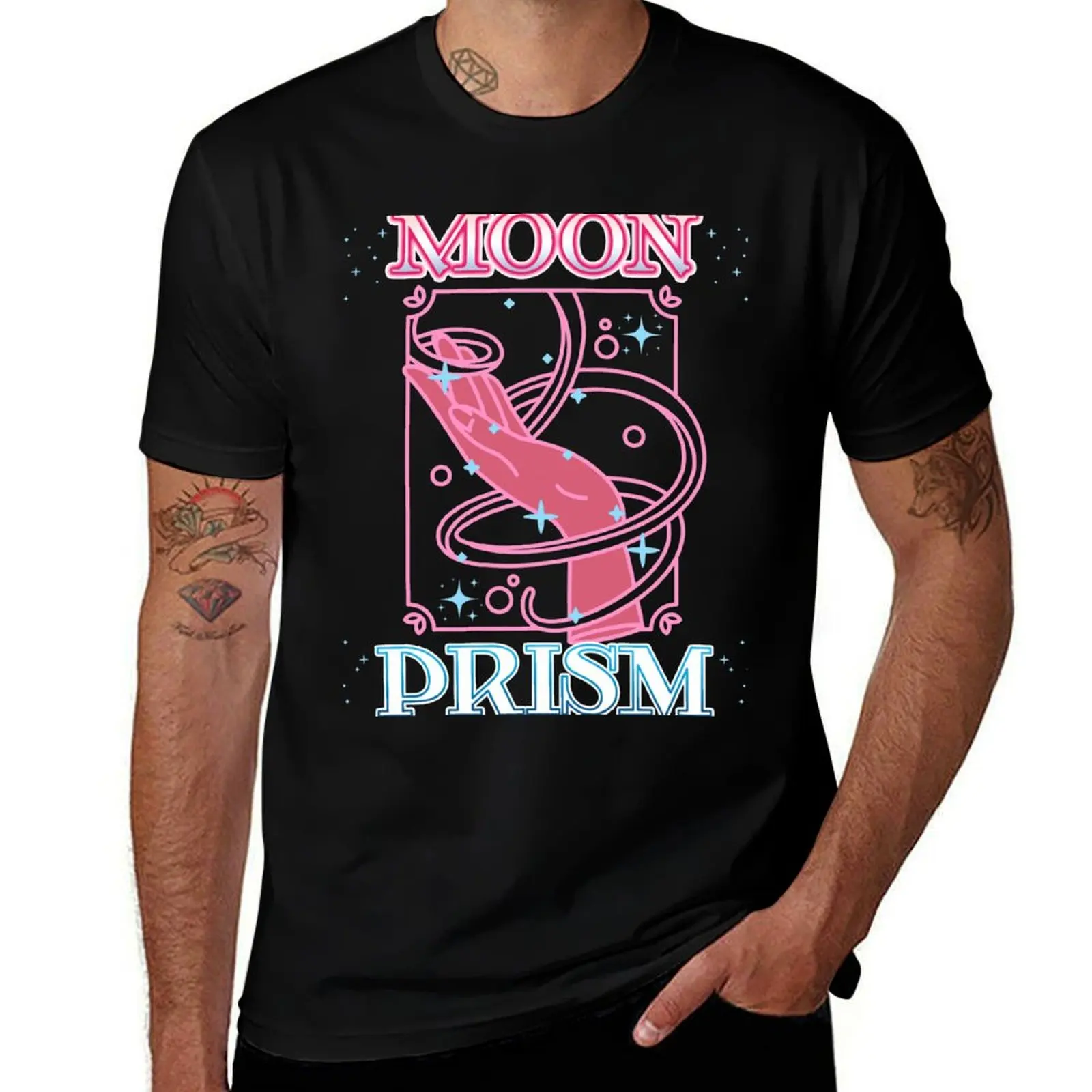 

MOON PRISM T-Shirt t shirt custom print cotton tshirt 100% T-Shirt