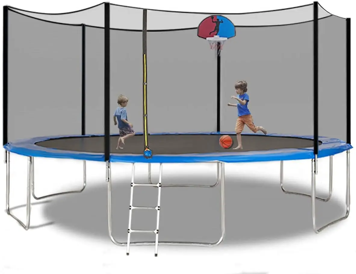 

China Supplier's Hot Sale Professional Child Trampoline Big Outdoor PVC Grande Trampolin for Boys and Girls