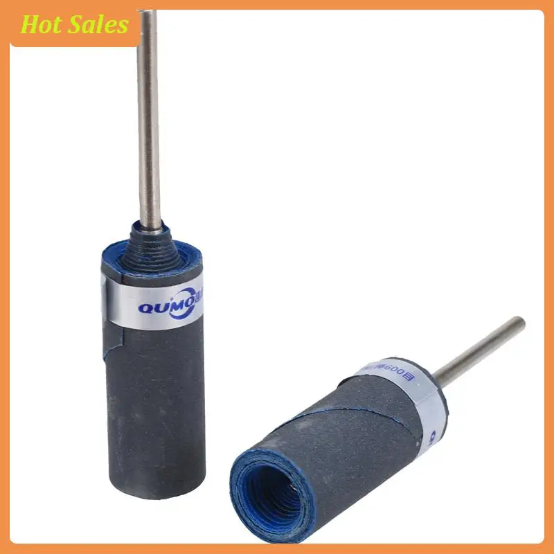 

AA05 7Pcs 2.35Mm Cylinder Sandpaper Rod Electric Polishing Buffing Grinding Head Sandpaper Rods Jewelry Making Tools