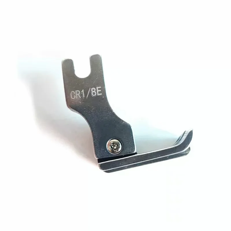 All-steel CR1/8E CR3/32E CR5/32E straight stop left high right low three-leg presser foot