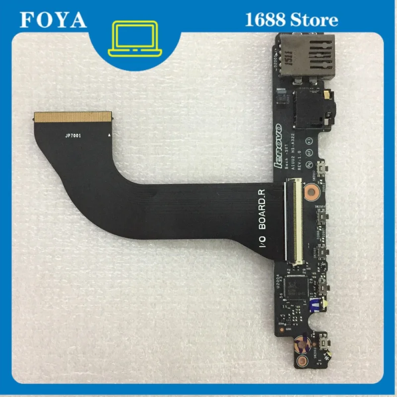 New Original For Lenovo Yoga 3 Pro 1370 Laptop AIUU2 NS-A322 USB Board Audio Board 5C50G97364 Free. And Fast Shipping