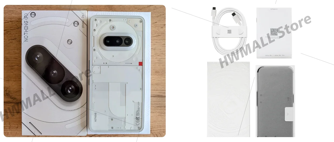 Global Version Nothing Phone (3a) 6.77 inch Flexible AMOLED Snapdragon 7s Gen 3 5G 5000 mAh 50W Charging 12GB+256GB