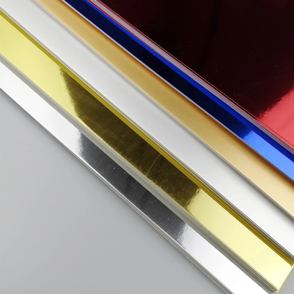 DIY ورق الحرف 25 ورقة اوريغامي الذهبي لسكرابوكينغ للطي الحرف اليدوية ورق اوريغامي للأوراق القابلة للطي