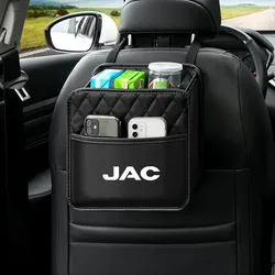 Car Rear Seat Back Storage Bag For JAC Refine J3 J4 J7 JS2 JS3 JS4 KR1 S2 S3 S4 S5 S7 Vapour T8 car Accessories Storage Bag