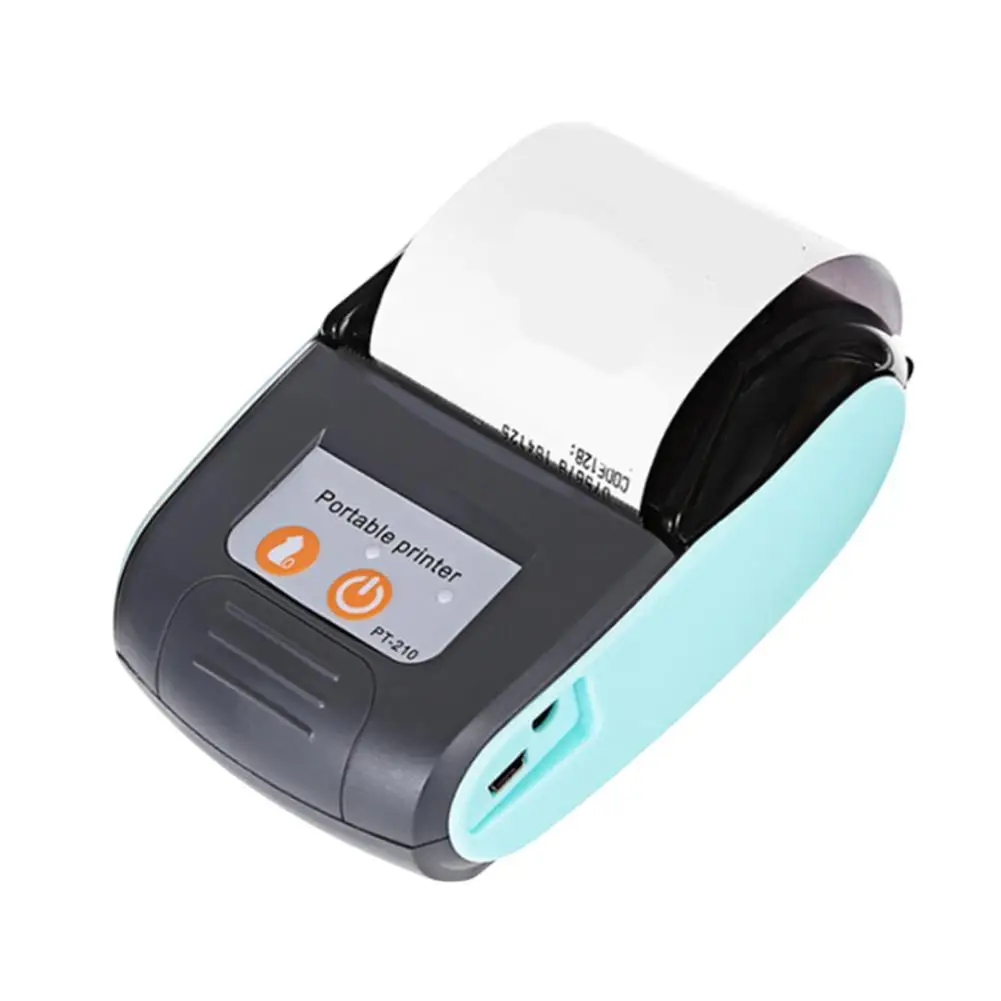 

1pc 58mm Thermal Receipt Printer Wireless Pocket Printer Invoice Bill Ticket Pos Printer For Retail Hospitality Small Business
