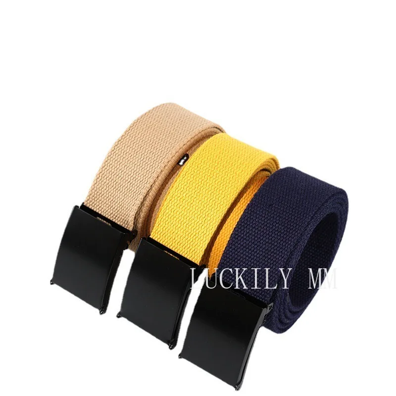 

2025 Unisex Elastic Belts Tactical Outdoor Belt Male Colourful Stretch Canvas Trouser Belt High Quality Trend Man Waistband