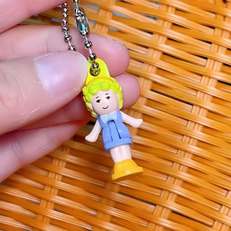 

Polly Pocket Metal Enamel Pin Cartoon Heart Shaped Bow Brooch For Polly Pocket Fans Women Backpack Jacket Hat Fashion Accessory