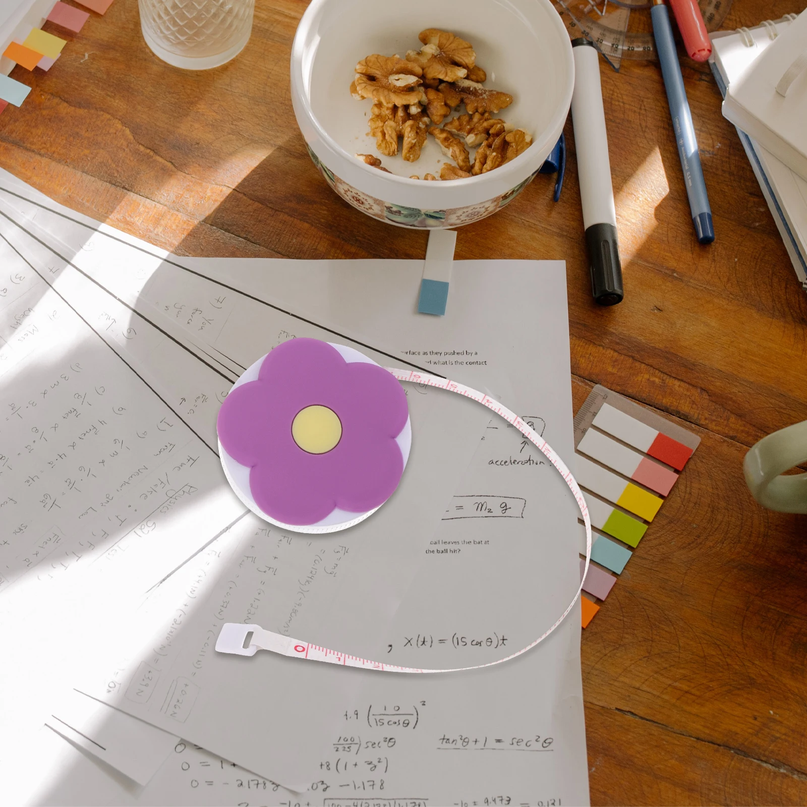 

3Pcs Macaron Mini Retractable Tape Measure Portable for Body Measurement Sewing DIY Lightweight Measuring Tape