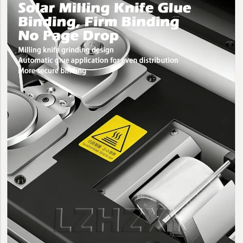 

220v Hot Melt Glue Binding Machine Contract Document Binding Machine File Cover Bindin g Small Manual Desktop Binding Machine