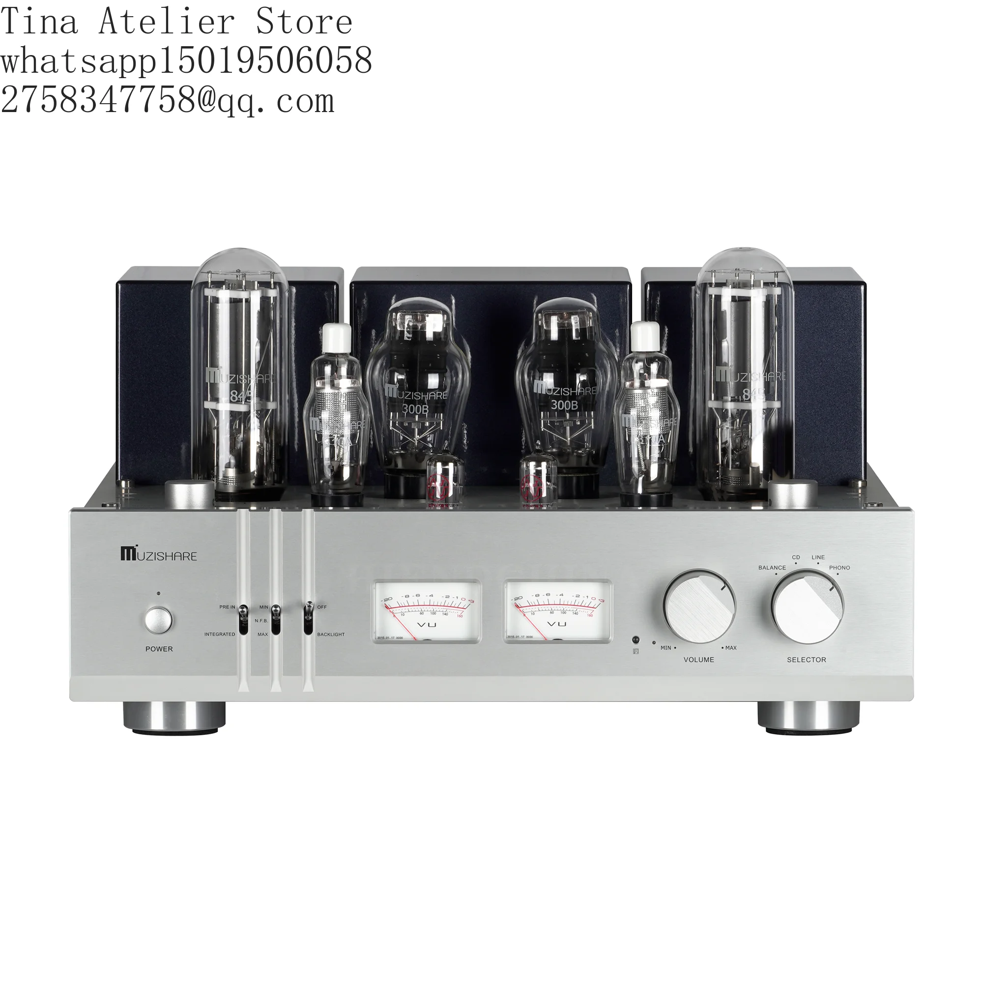 Class A Tube Amplifier 845 - MUZISHARE X30 싱글 엔디드 클래스 A