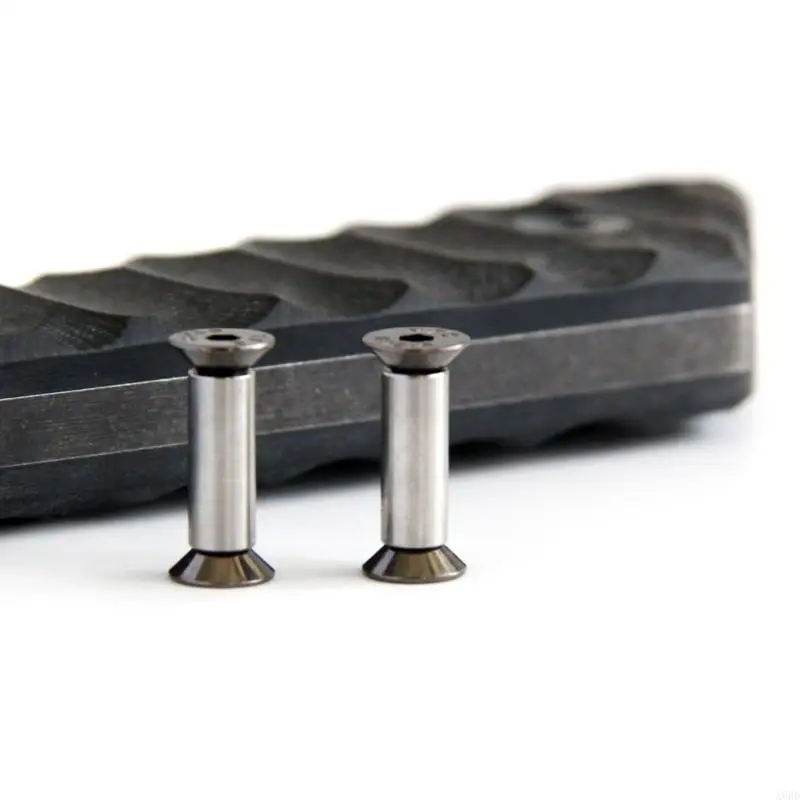 A6HD 10 Uds YFS tornillos cabeza hexagonal plana cuchillo remaches tornillos fijación tuerca