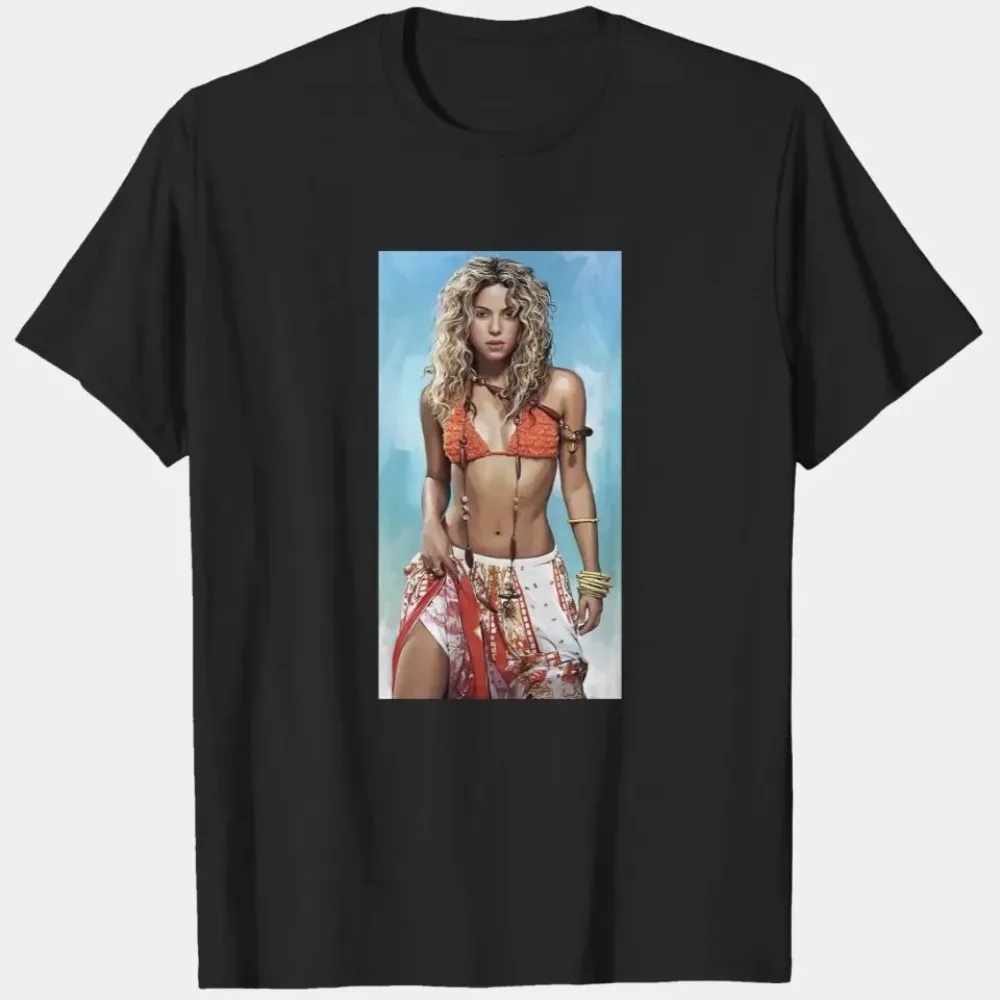 Shakira Retro Vintage T-Shirt Unisex Short Sleeve T-Shirt All Sizes SHAKIRA Vintage Shirt - Shakira 90s Bootleg Retro T-shirt