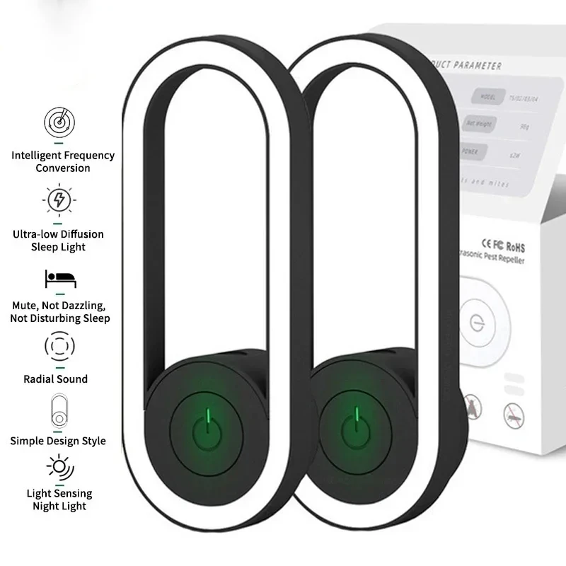 

Новый ультразвуковой отпугиватель насекомых, электронный репеллент от комаров, мышей, пауков, тараканов, портативное устройство для уничтожения насекомых