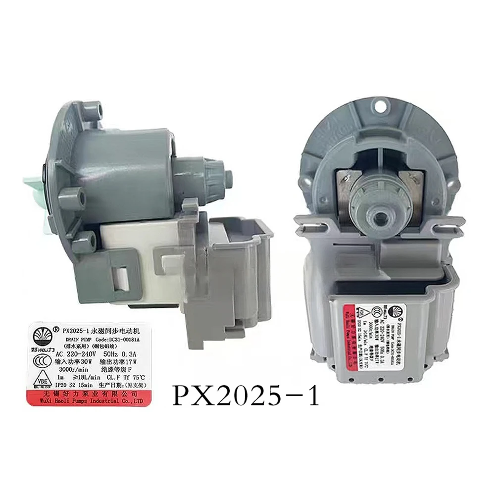 Bomba de Drenagem para Máquina de Lavar PX2025-1 B15-6A DC31-00181A Motor da Bomba de Drenagem PX2026-1