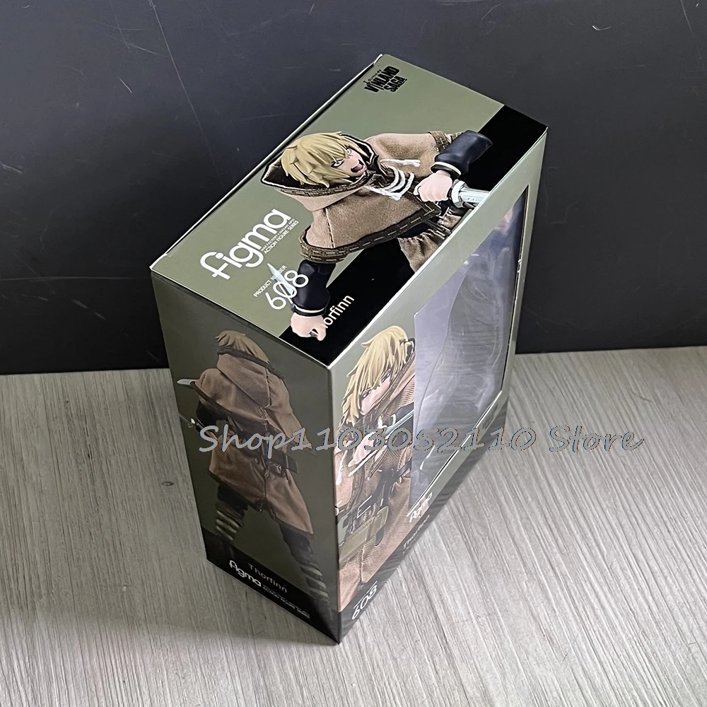 애니메이션 Figma 608 Thorfinn Vinland Saga 액션 피규어 모델 인형 동상 공동 이동식 영화 장난감 선물